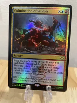 MTG Culmination of Studies FOIL #173/275 Strixhaven: School of Mages Rare NM/M - Image 1