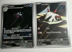 Palafin 225/091 and Larvesta 196/191 From PAF and SSP NM PackFresh Pokemon Cards - Image 1