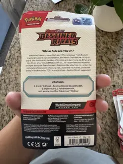 Pokemon TCG Destined Rivals Single Pack Blister Eevee & Zarude SEALED LOT OF 10 - Image 3