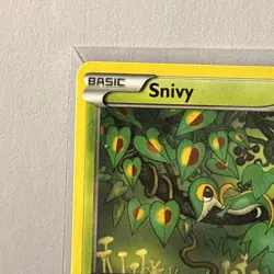 Pokemon TCG Legendary Treasures 6/113 - SNIVY, Unlimited Regular Common - Image 2