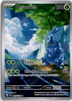 Heracross 194/193 Sv02 Paldea Evolved Holo Illustration Rare Pokemon TCG NM - Image 1