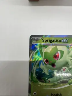 Pokemon TCG - Sprigatito ex 087 Black Star Promo Holo, EN, NM - Image 4