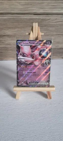 Pokemon TCG - Destined Rivals - Double Rare - Team Rocket's Mewtwo EX 081/182 - Image 1