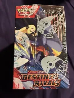 DAMAGED SHRINKWRAP - Pokemon TCG Destined Rivals Booster Box 36 Packs New Sealed - Image 2