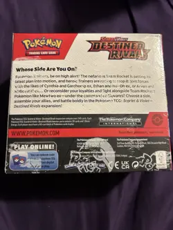 DAMAGED SHRINKWRAP - Pokemon TCG Destined Rivals Booster Box 36 Packs New Sealed - Image 3