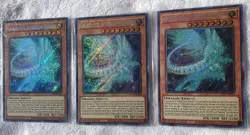Yugioh 3x Galaxy-Eyes Afterglow Dragon LDS2-EN052 Secret Rare 1st Ed SEALED Set - Image 5