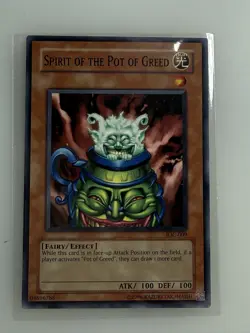 YUGIOH Spirit Of The Pot Of Greed, IOC-009 NM - Image 1