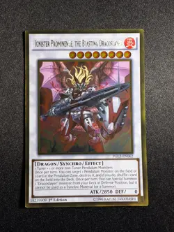 Yugioh - Ignister Prominence, the Blasting Dracoslayer 1st PGL3-EN062 NM - Image 1