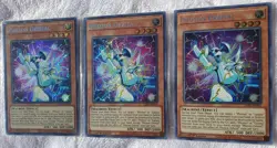 Yugioh 3x Photon Orbital LDS2-EN051 Secret Rare 1st Edition NM SEALED Playset - Image 5