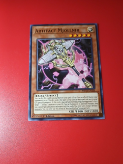 YuGiOh Artifact Mjollnir 1st Edition Common MP18-EN186 - Image 3