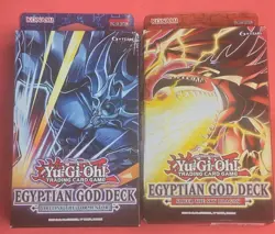 2 New Yugioh Egyptian God Decks: Slifer the Sky Dragon & Obelisk The Tormentor - Image 1