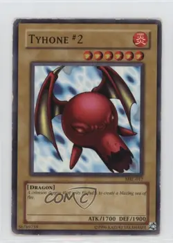 Tyhone #2 1st Ed. YuGiOh Magic Ruler Booster #MRL-017 2002 - Image 1