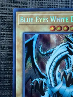 Blue-Eyes White Dragon CT14-EN002 Secret Rare Limited Edition Yugioh TCG Card NM - Image 2