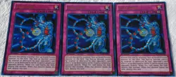 Yugioh 3x Safe Zone BPW2-EN103 Ultra Rare 1st Edition Near Mint Playset - Image 3