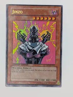 x1 YuGiOh Jinzo - YAP1-EN007 - Ultra Rare - Anniversay Collection - LP/MP - Image 1