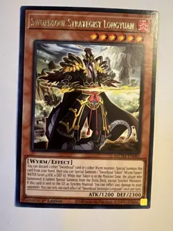 Yugioh! Swordsoul Strategist Longyuan MZTM-EN082 Rare 1st Ed NM - Image 1