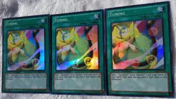 Yugioh 3x Tuning SHSP-ENSE2 Super Rare Limited Edition Near Mint Playset - Image 4