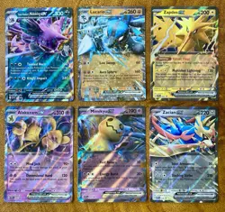Pokemon Black Star Promo Lot of 6 EX Cards Scarlet Violet Lucario Team Rocket NM - Image 1