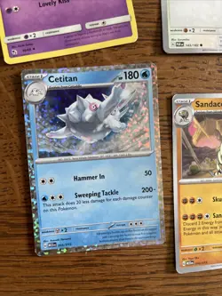 26 Pokemon Cards Including Detective Pikachu, Cetitan,and Trainer Cheryl - Image 2