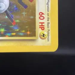 Magneton #9 9/102 Base Set Holo Rare Vintage WOTC Pokemon Card - MP - Image 4