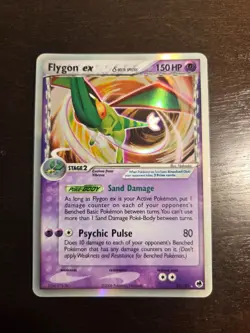 Flygon ex 92/101 Dragon Frontiers Holo Rare Pokemon Card - LP - Image 1