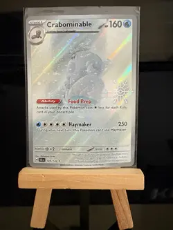 CRABOMINABLE - 149/142 Holiday Calendar Stamped - Holo - Pokemon TCG Card - Image 1