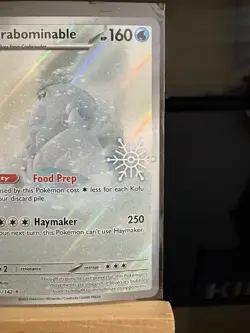 CRABOMINABLE - 149/142 Holiday Calendar Stamped - Holo - Pokemon TCG Card - Image 3