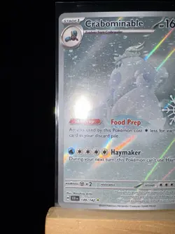 CRABOMINABLE - 149/142 Holiday Calendar Stamped - Holo - Pokemon TCG Card - Image 5