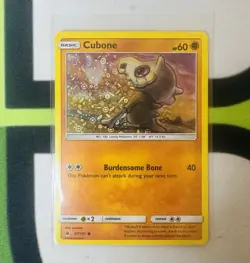 Cubone 57/131 General Mills Promo SM Forbidden Light Pokemon Holo Foil Rare Nice - Image 1