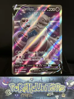 Pokemon Card Mewtwo V SWSH229 Sword & Shield Holo Promo NM - Image 1