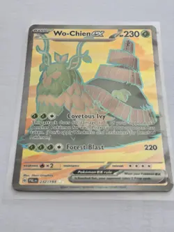 Pokemon - Wo-Chien ex - 232/193 - SV Paldea Evolved - Full Art Card - Image 1