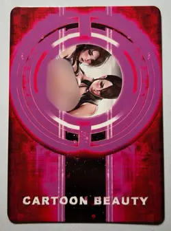 SEXY HEROINE WAIFU Lara Croft & Quiet METAL GEAR/TOMB RAIDER ACG HOLO CARD NM - Image 2