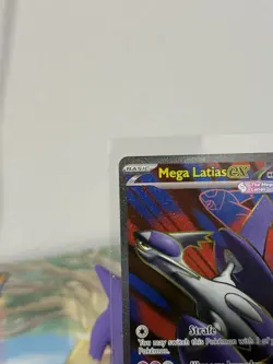 Mega Latias Ex 163 Full Art Pokemon TCG NM Mega Evolutions Ultra Rare Card - Image 3