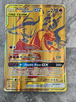 4 Pokemon Oversized Card Lot Pikachu&zekrom Reshiram Charizard Necrozma - Image 3