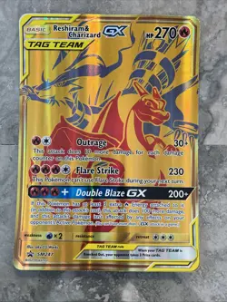 4 Pokemon Oversized Card Lot Pikachu&zekrom Reshiram Charizard Necrozma - Image 4