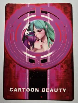 SEXY HEROINE WAIFU Morrigan & Lilith DARKSTALKERS ACG PREMIUM HOLO CARD NM - Image 2