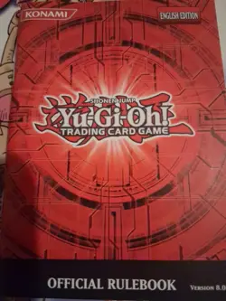 Yu-Gi-Oh Trading Cards Binder Yu-Gi-oh Official Rule Book - Image 1