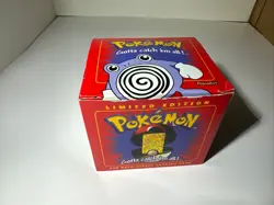 Pokemon Poliwhirl 1999 Trading Card 23K Gold Plated Burger King Red Box - Image 1