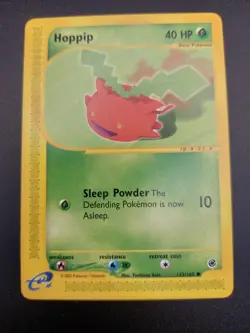 Pokemon Card Hoppip 112/165 common Expedition Base Set LP - Image 2