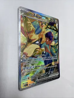 Pokemon TCG Hop's Zacian EX Holo Card 186/159 Sv09: Pokemon Journey Together NM - Image 2