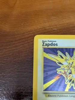 Pokemon TCG Zapdos Holo Rare Card Base Set 16/102, 1999 - Image 4