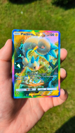 Pachirisu Ex proxy pocket card app tcg full art Space Time Smackdown set - Image 2