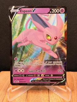 Espeon V SWSH201 SWSH: Sword & Shield Promo Cards Holo - Image 1