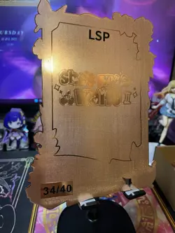 A5 Large Metal Card Serialized Waifu Anime Card 34/40 ZERO TWO - Image 2