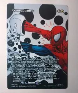 Comeuppance 0001 Regular Borderless Marvels Spider-Man - Image 1