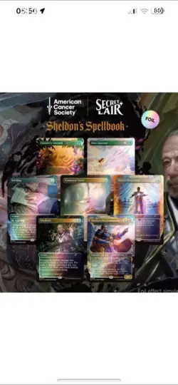 Secret Lair Drop Series Sheldon’s Spell Book Rainbow Foil Edition. - Image 2