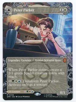 Peter Parker Amazing Spider-Man #0208 MTG Marvel's Spider-Man Magic - Image 1