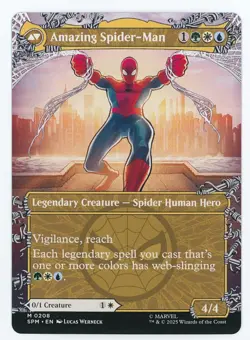 Peter Parker Amazing Spider-Man #0208 MTG Marvel's Spider-Man Magic - Image 2