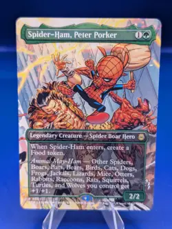 2025 Magic The Gathering MTG Marvel EN R 0201 Spider-Ham, Peter Porker - Image 1