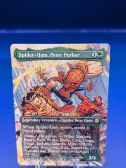 2025 Magic The Gathering MTG Marvel EN R 0201 Spider-Ham, Peter Porker - Image 2